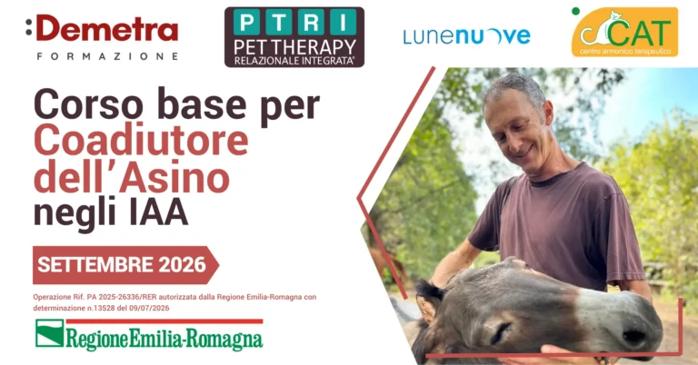 Settembre 2026 – Corso Base per Coadiutore dell’Asino