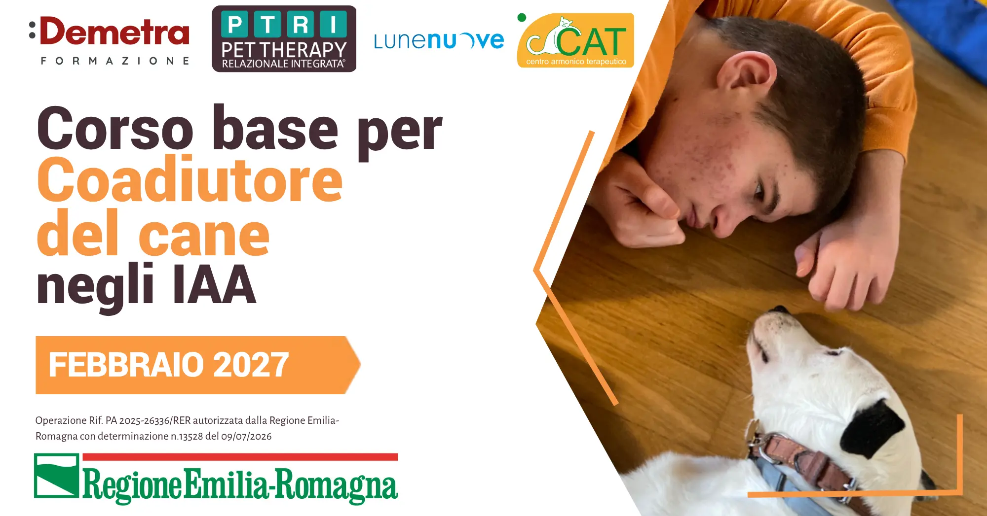 Febbraio 2027 – Corso Base per Coadiutore del Cane